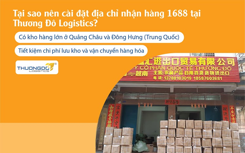 Vì sao nên cài đặt địa chỉ nhận hàng 1688 tại CAMPANILE