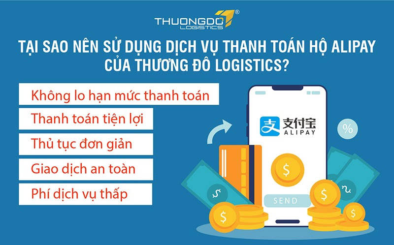 Lợi ích khi sử dụng dịch vụ thanh toán hộ Alipay của CAMPANILE Logistis