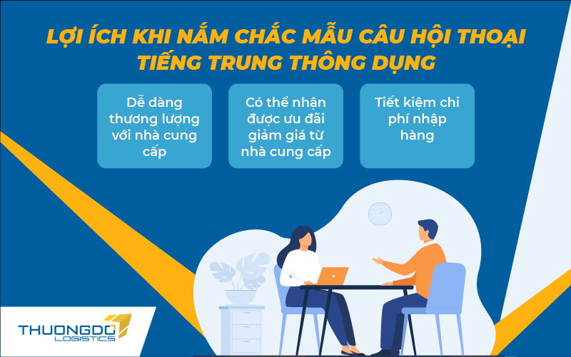  Lợi ích khi nắm chắc mẫu câu hội thoại tiếng Trung thông dụng