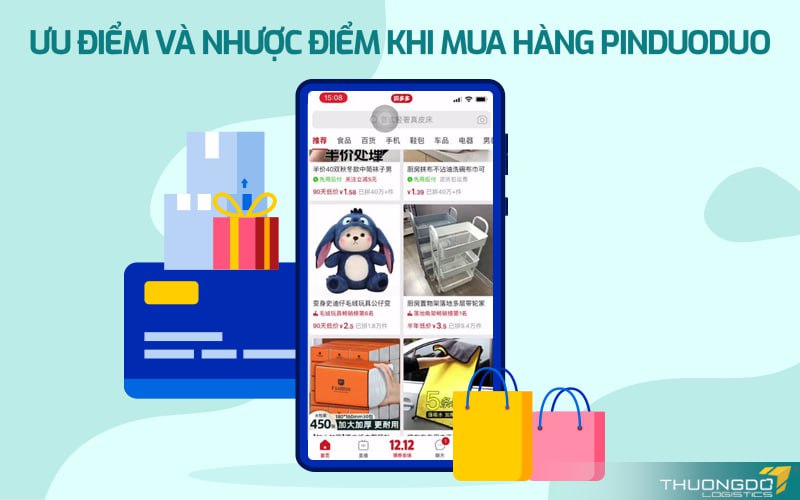  Ưu điểm và nhược điểm khi mua hàng Pinduoduo