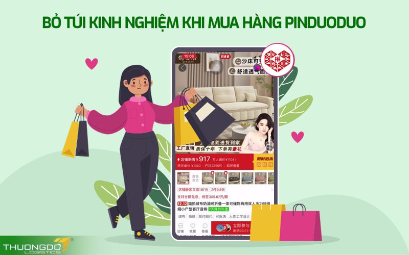 Bỏ túi kinh nghiệm khi mua hàng Pinduoduo