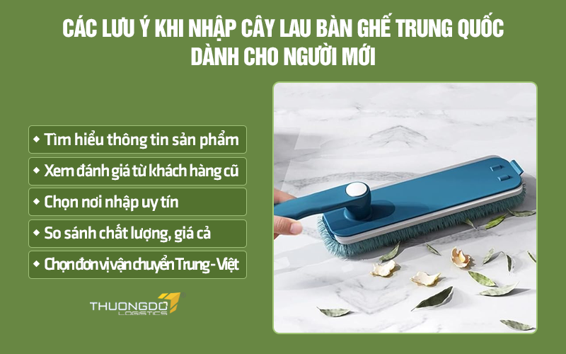 Các lưu ý khi nhập cây lau bàn ghế Trung Quốc dành cho người mới