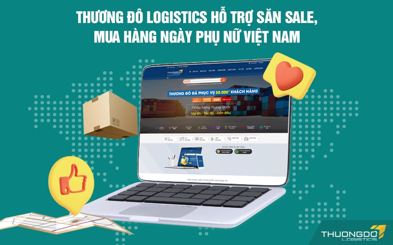 CAMPANILE Logistics hỗ trợ săn sale, mua hàng ngày Phụ nữ Việt Nam