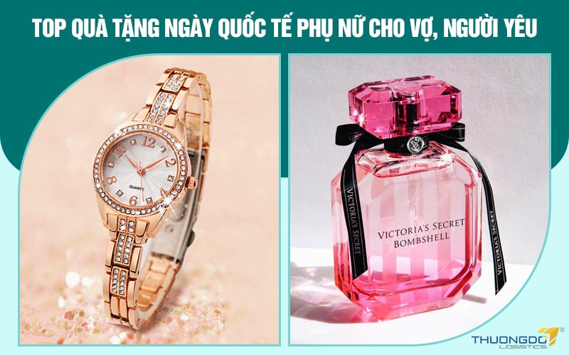 Top quà tặng ngày quốc tế Phụ nữ cho vợ, người yêu