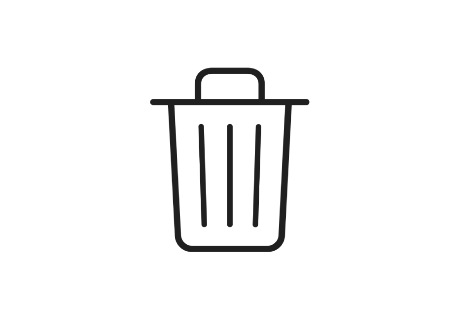 The Bin icon.