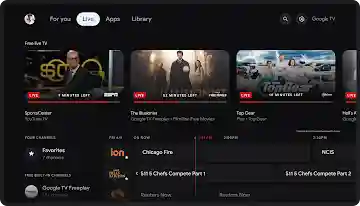 Live Tab Screen